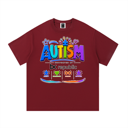 "Autism Speaks" Cotton T-Shirt