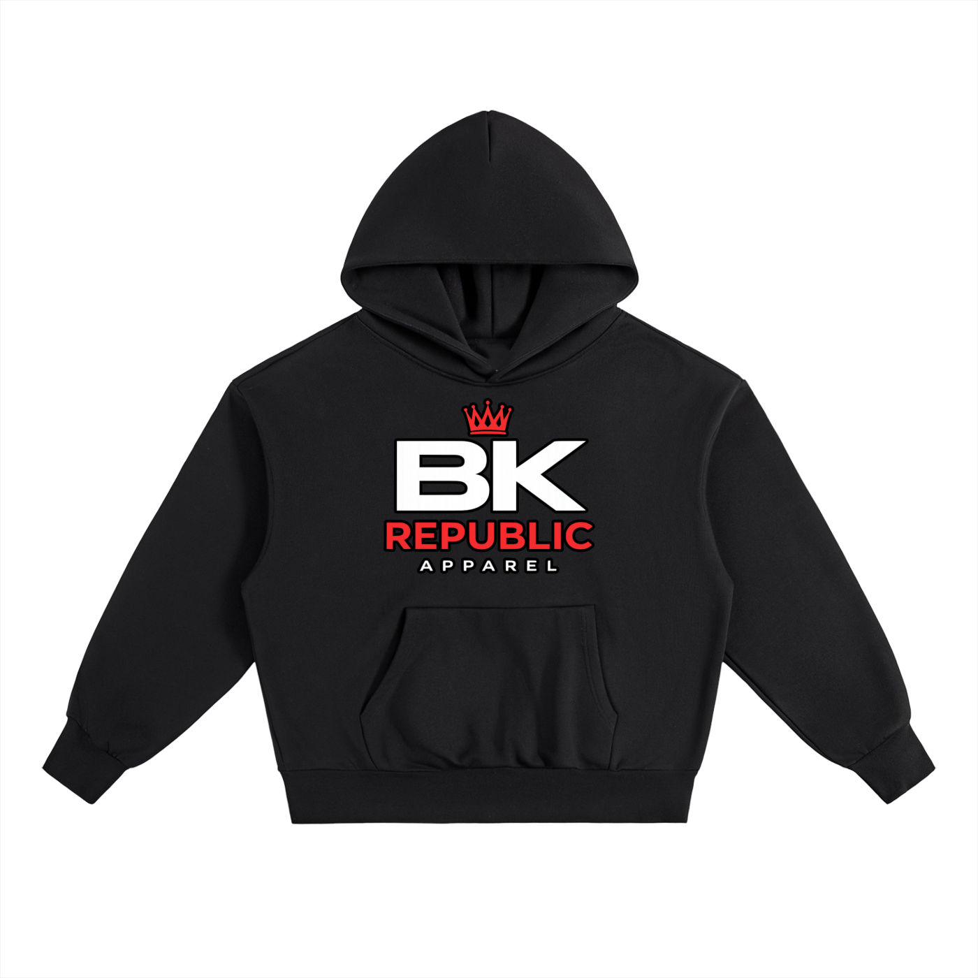 "Brooklyn Republic Essentials" Block Party Heavyweight Fleece Hoodie