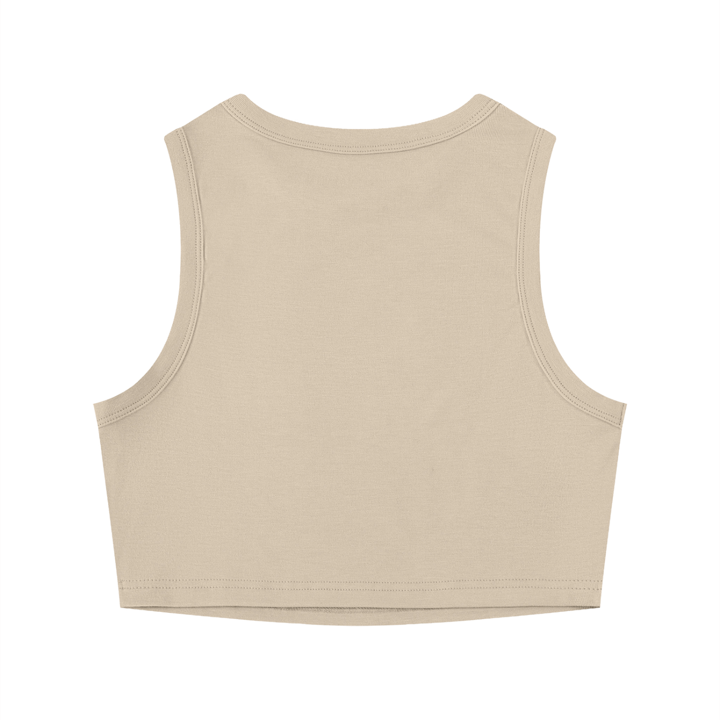 "Ladies First Comic Vol.1" Women's Tight Crewneck Crop Tank Top