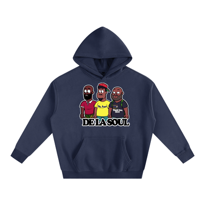 "DE LA TITANS" Oversize Fleeced Hoodie