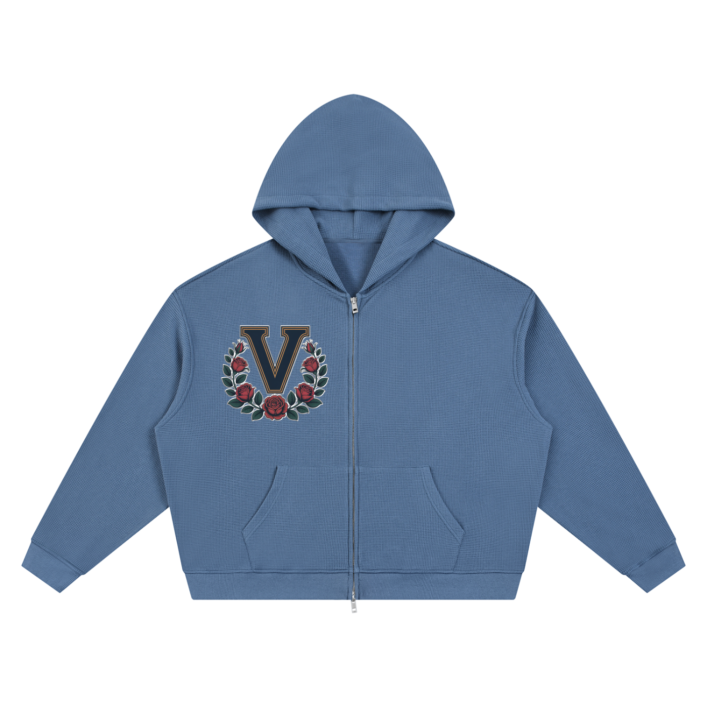 "VARSITY" Waffle Cotton Sweatsuit