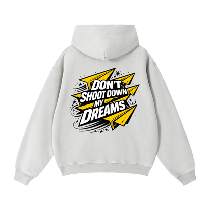 "DREAM CHASERS™ " Full-Zip Boxy Fleece Hoodie