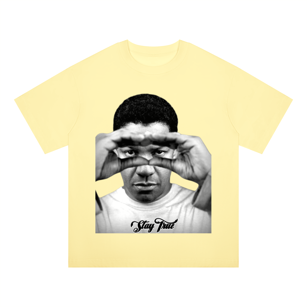 "Through Gods Viewfinder" Oversized Drop Shoulder T-Shirt