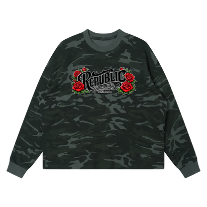 Unisex Waffle Boxy Long Sleeve T-Shirt