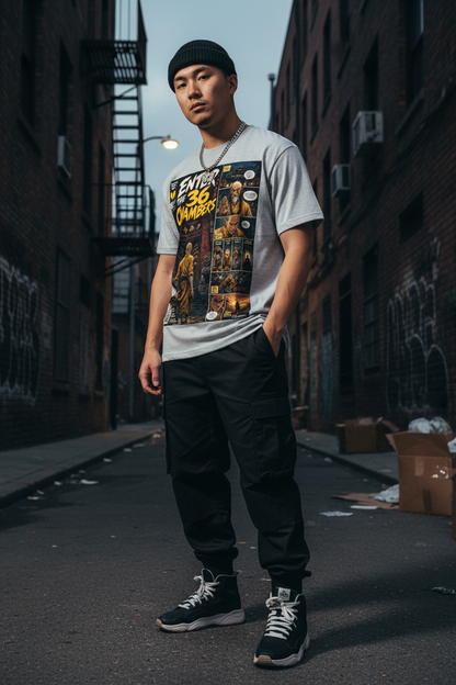 PYN™ "Enter the 36 Chambers" Essential Cotton T-Shirt