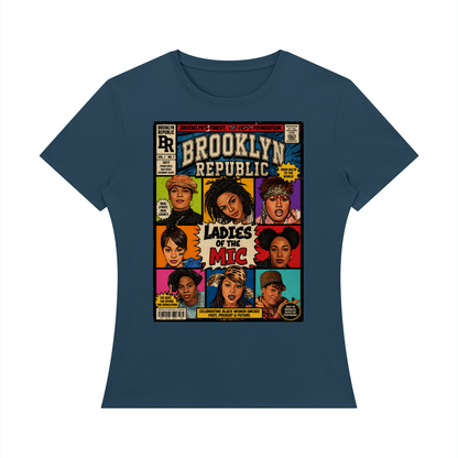 "Ladies First Comic Vol.1" Women's Regular Fit T-Shirt