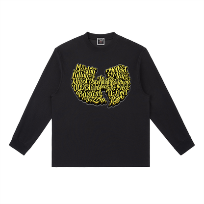 PYN™ x BKRP™ "It Was Written" Crewneck Long-Sleeve T-Shirt