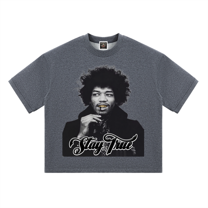 "Electric Lady" Heavyweight Boxy T-Shirt