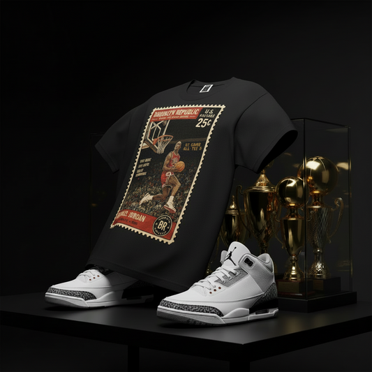"Air Jordan" Cotton T-Shirt