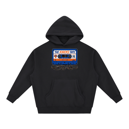 "The Knicks Tape" Oversized Boxy Fit Fleece Hoodie