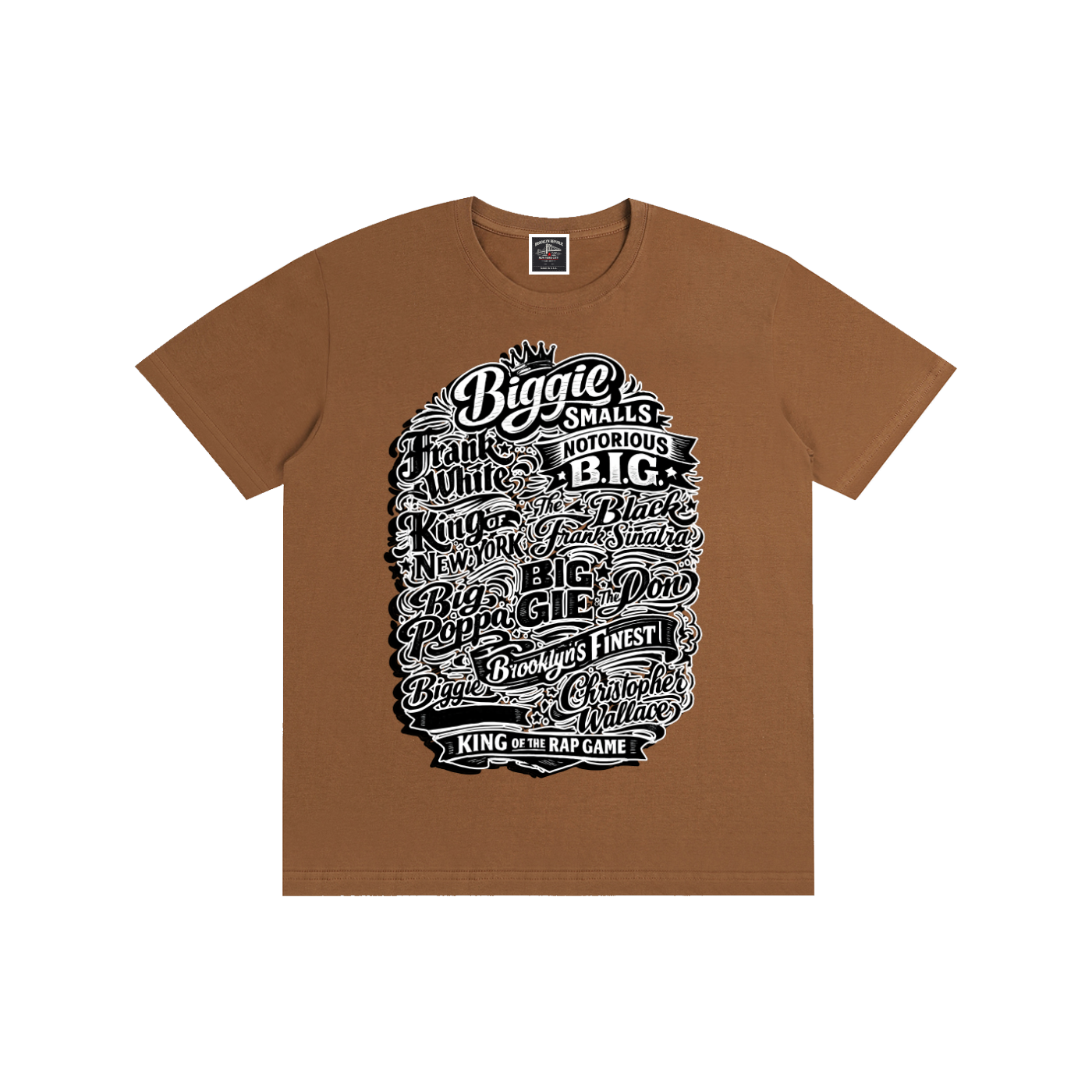 "The Black Frank White" Cotton Unisex T-Shirt