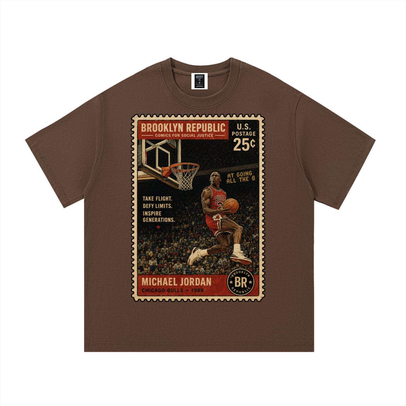 "Air Jordan" Cotton T-Shirt