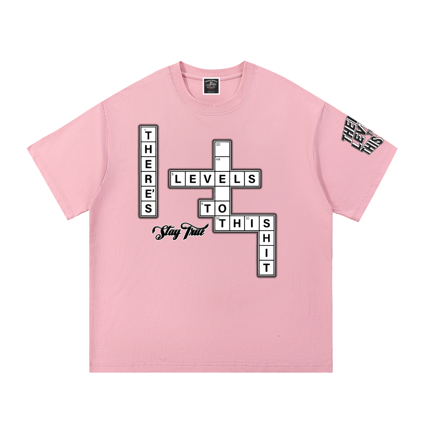 "LEVELS" Cotton T-Shirt