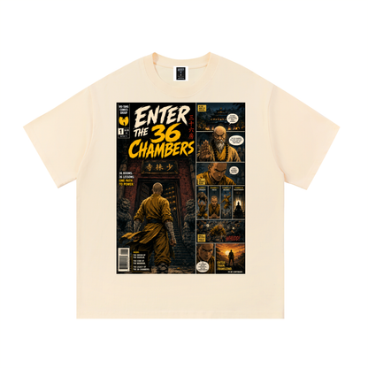 PYN™ "Enter the 36 Chambers" Essential Cotton T-Shirt