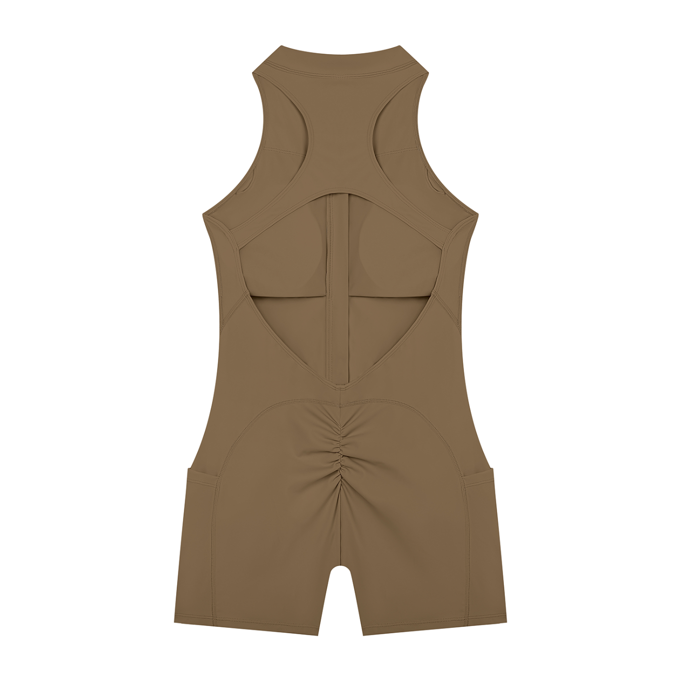 Brooklyn Republic Essentials™ Women’s Quarter-Zip Yoga Romper