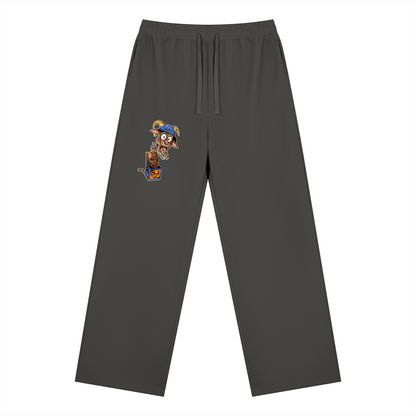 Brooklyn Zoo™ "Jumpin Jackass" Drop Shoulder Crewneck Sweatsuit