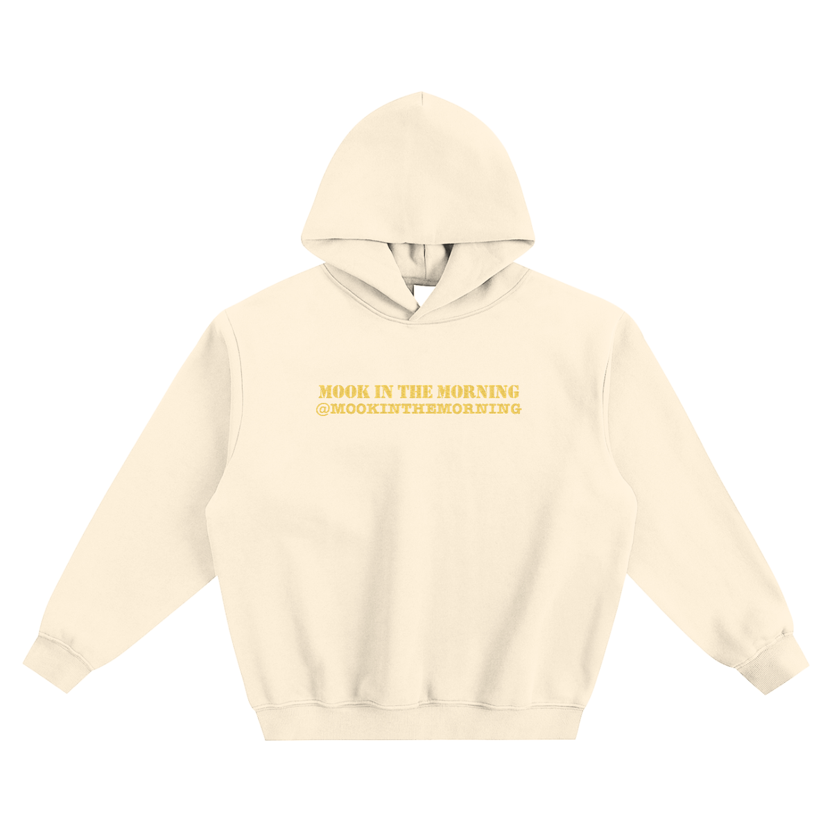 MITM "Morning Wood" Embroidered Fleeced Boxy Hoodie