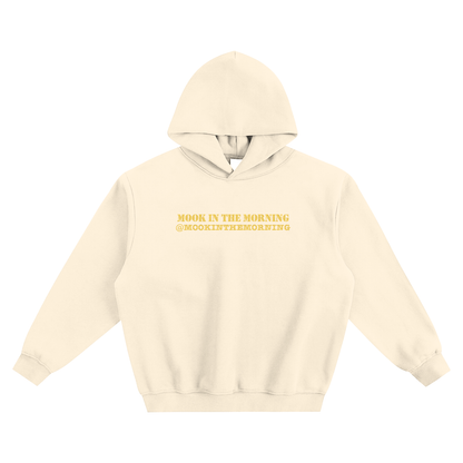 MITM "Morning Wood" Embroidered Fleeced Boxy Hoodie