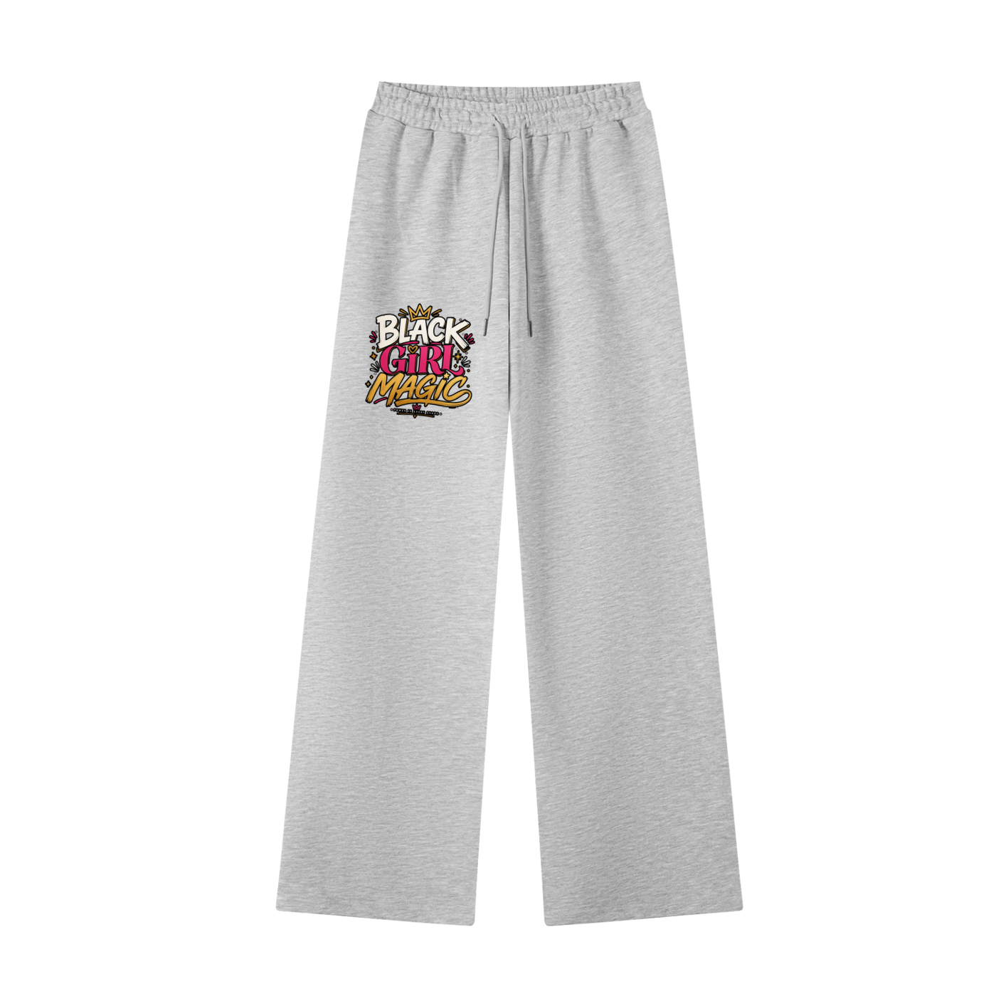 "Black Girl Magic" Straight-Leg Sweatpants