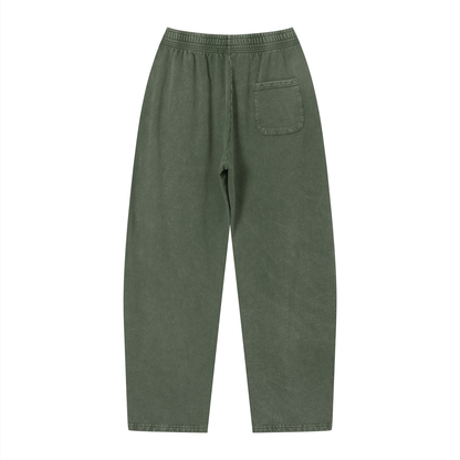 PYN™ x BKRP™ "Cut & Sew" Vintage Wash Loose Sweatpants