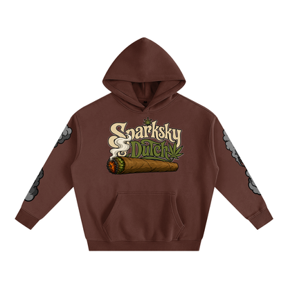 "Sparksky & Dutch" Oversize Fleeced Hoodie