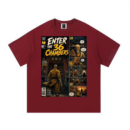 PYN™ "Enter the 36 Chambers" Essential Cotton T-Shirt