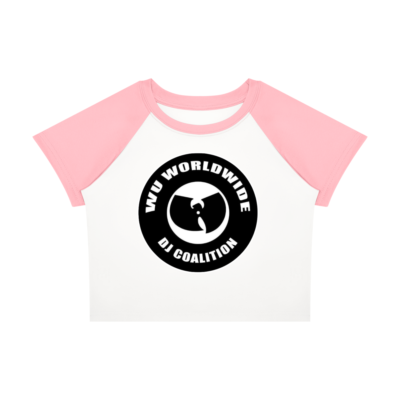 PYN™ "Wu World DJ Coalition" Women’s Raglan Color Block Baby T-Shirt