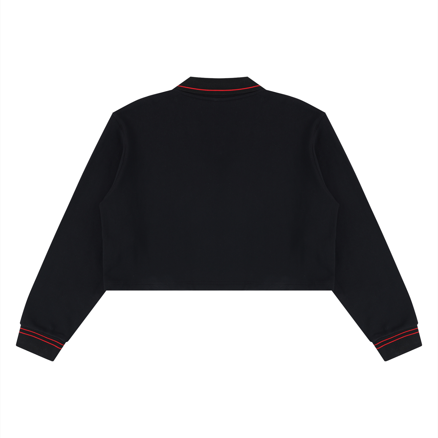 Brooklyn Republic essentials™ Women's Crop Collared Sweatshirt