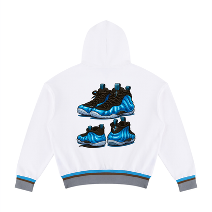 "Alien Invasion" Oversized Color Block Boxy Hoodie