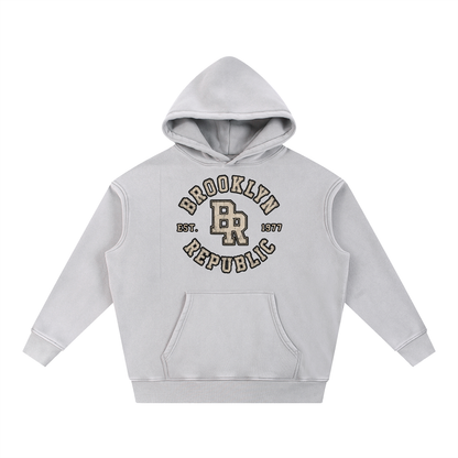 Brooklyn Republic Essentials™ Snow Wash Fleece Oversize Hoodie