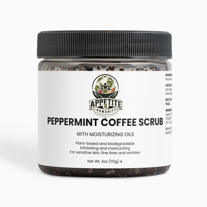 A4H™ Peppermint Coffee Scrub