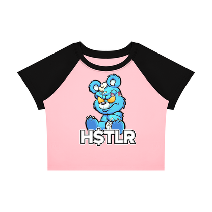 "H$TLR" Women’s Raglan Color Block Baby T-Shirt