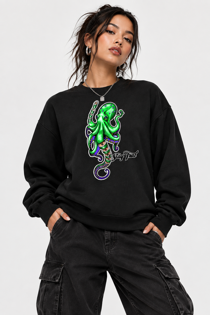 Brooklyn Zoo™ "Gas Station Sushi" Women's Vintage Wash Pullover Dress