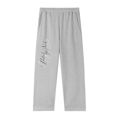 PYN™ x BKRP™ "PYN Official" Straight-Leg Sweatpants