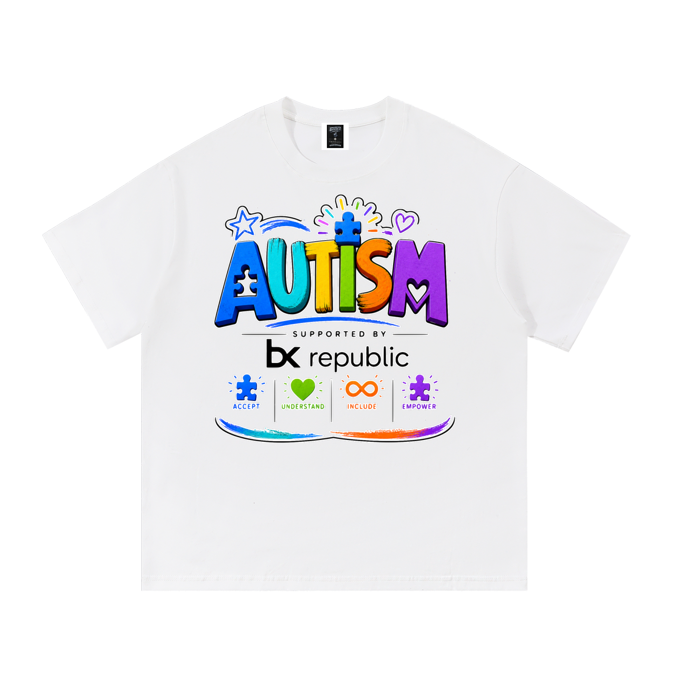 "Autism Speaks" Cotton T-Shirt