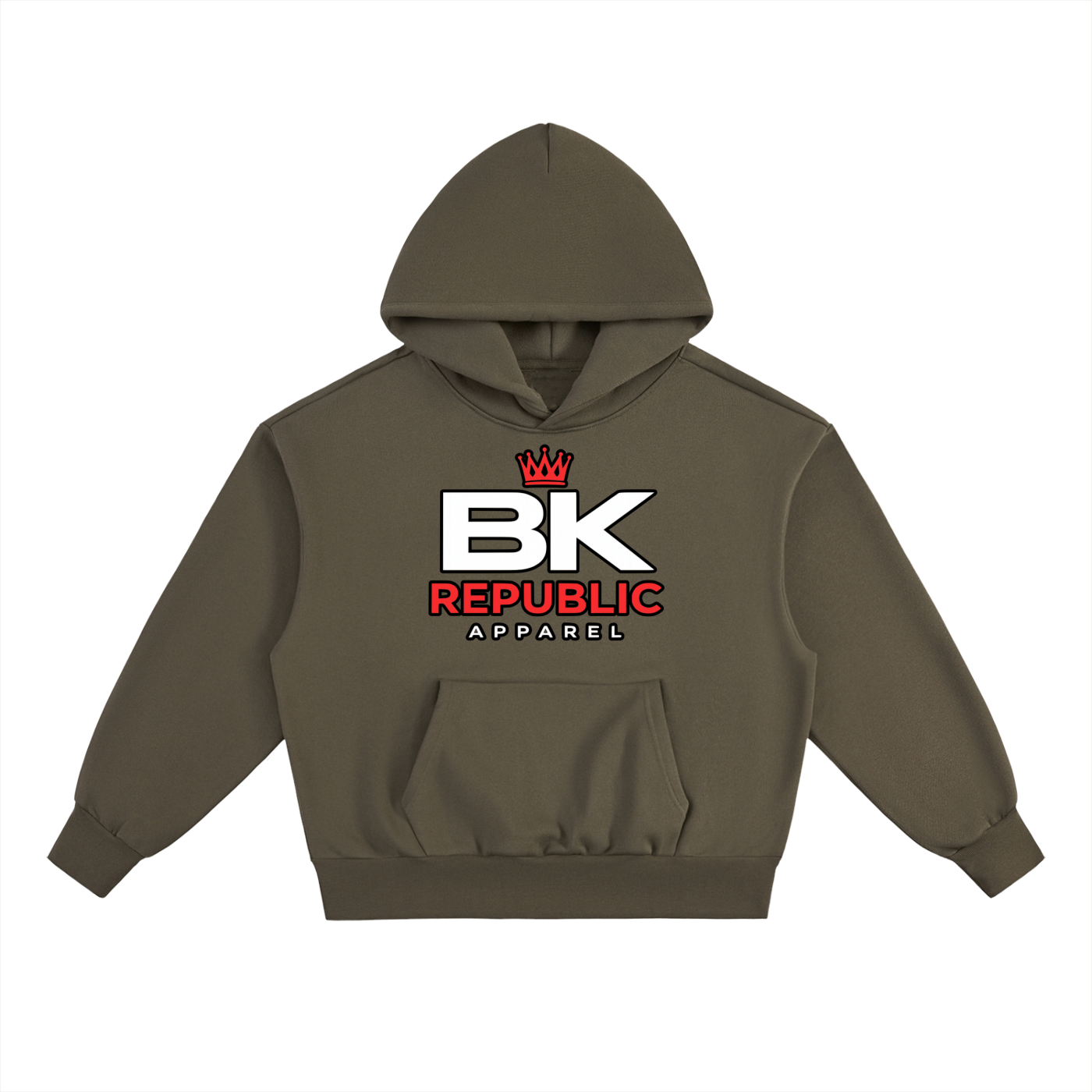 "Brooklyn Republic Essentials" Block Party Heavyweight Fleece Hoodie