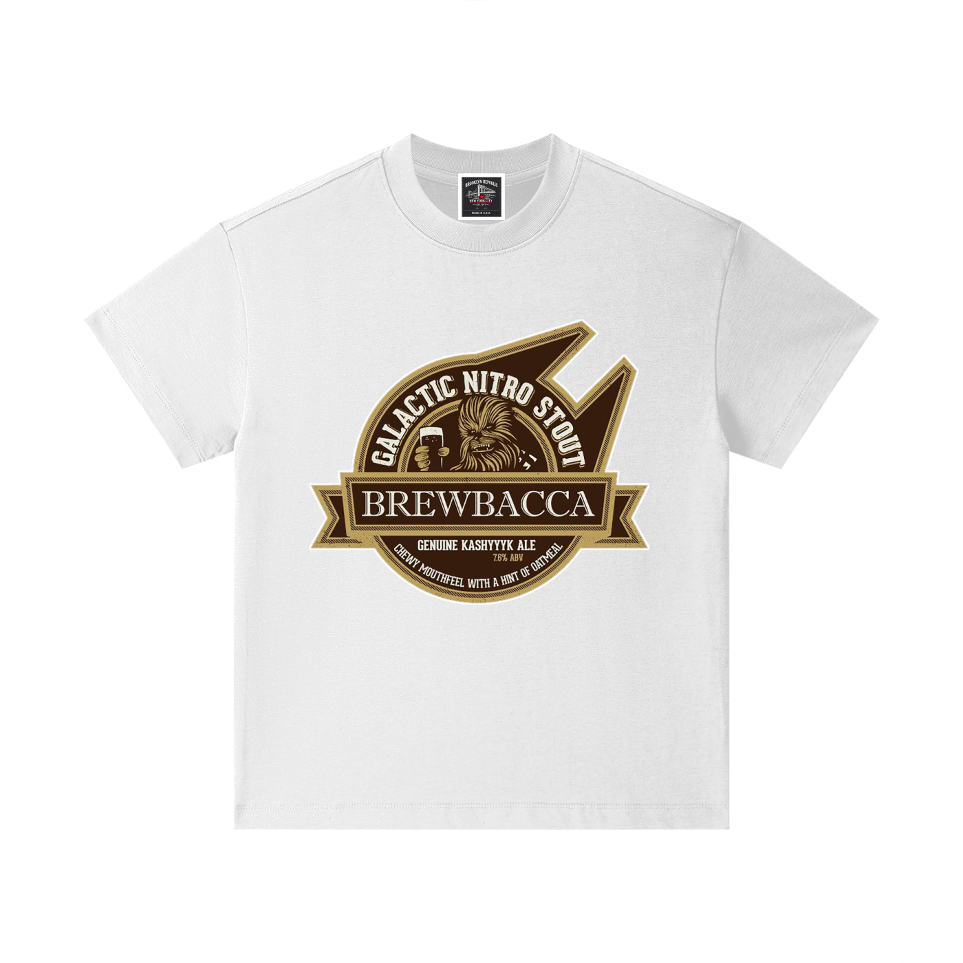 "Brewbacca" Pure Cotton Essential Kids T-Shirt