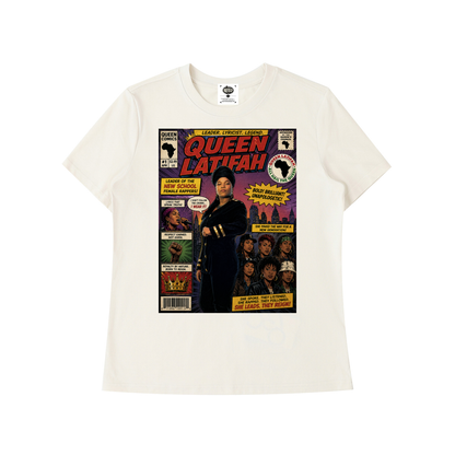 "Ladies First" Women's Standard Shoulder T-Shirt