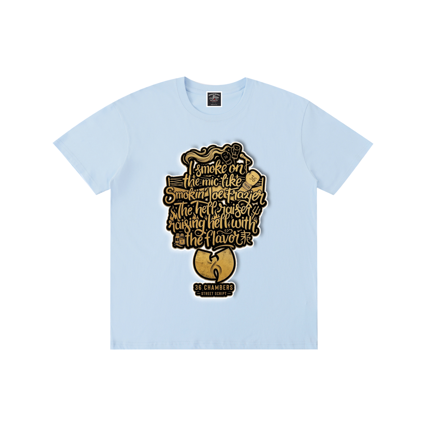 PYN™ "Smokin' Joe" Pure Cotton T-Shirt