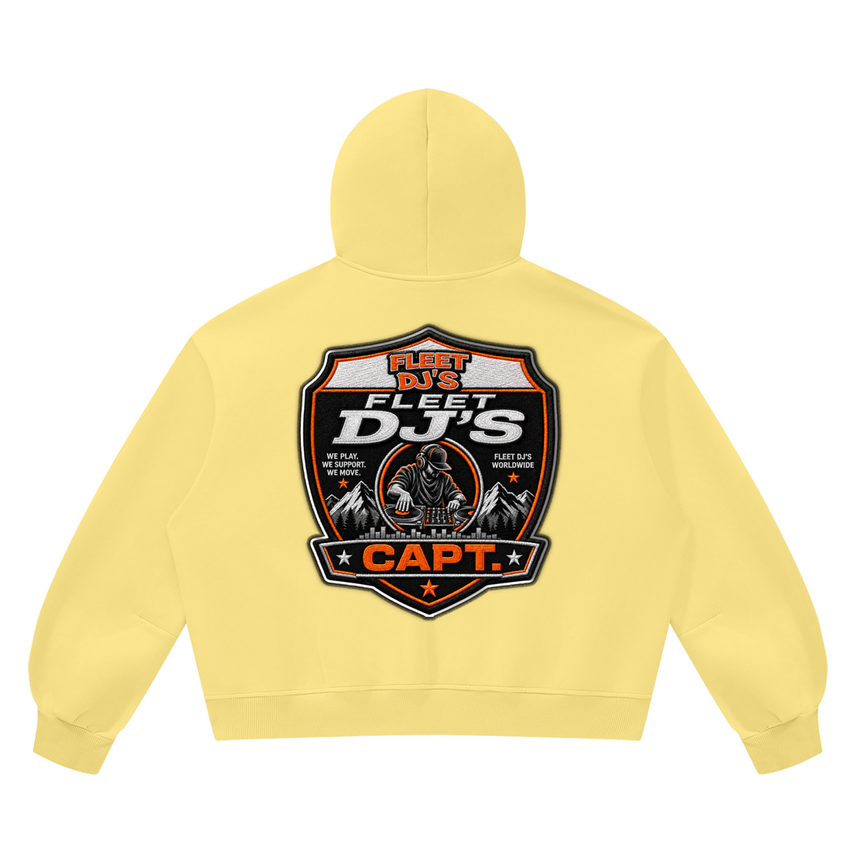 "Fleet DJ's" Vintage Wash Boxy Fleece Sweatsuit