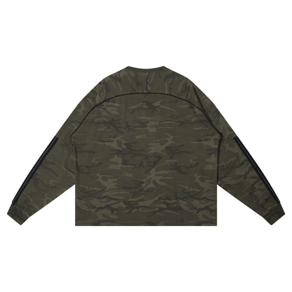 Camo Loose Long Sleeve T-Shirt