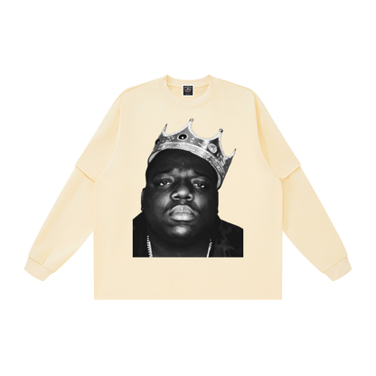 "Emperor's New Clothes" Layered Oversized T-Shirt