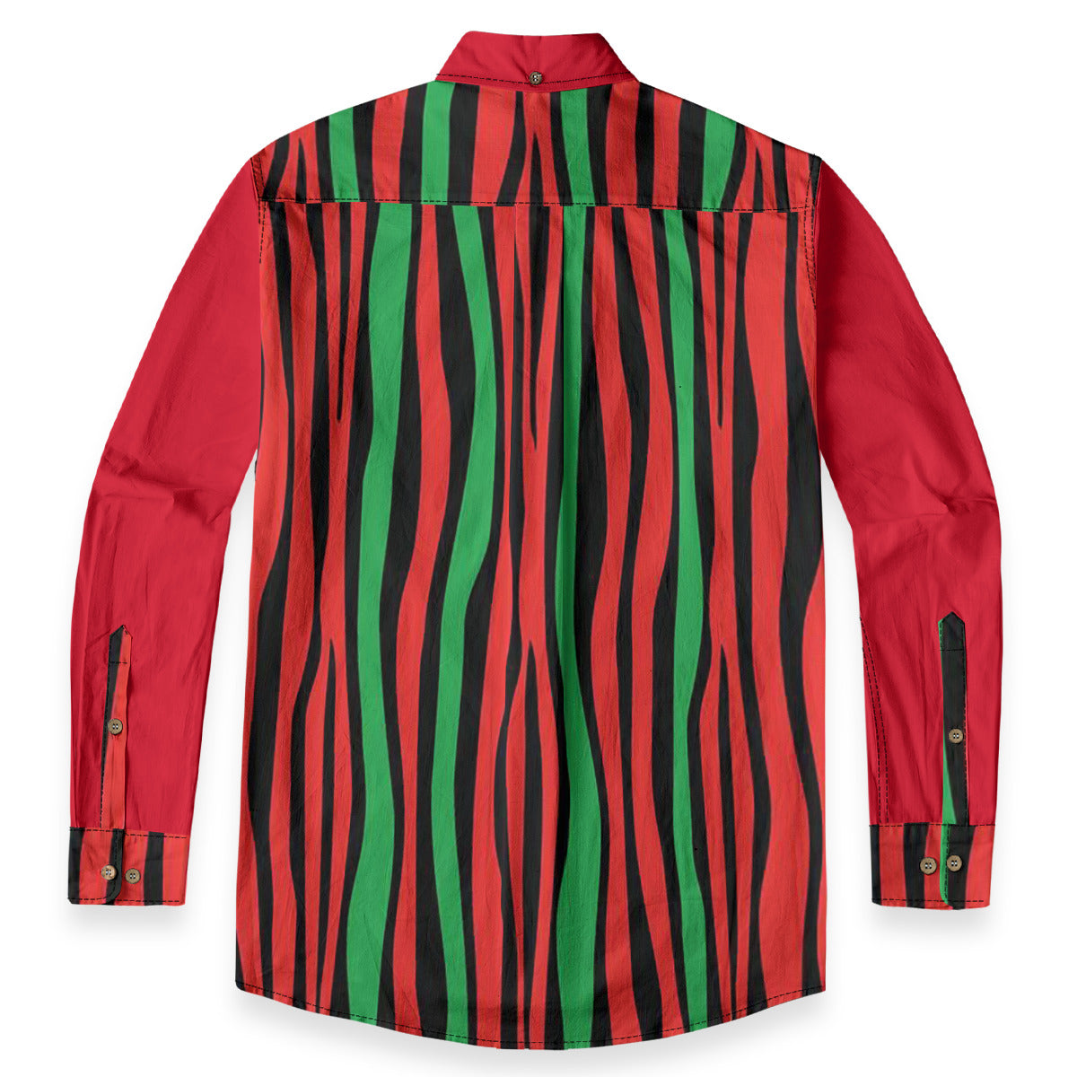 "The Low End"  Casual Lapel Long Sleeve Shirt Button-Up