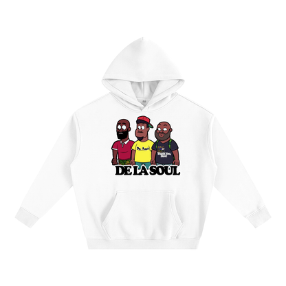 "DE LA TITANS" Oversize Fleeced Hoodie