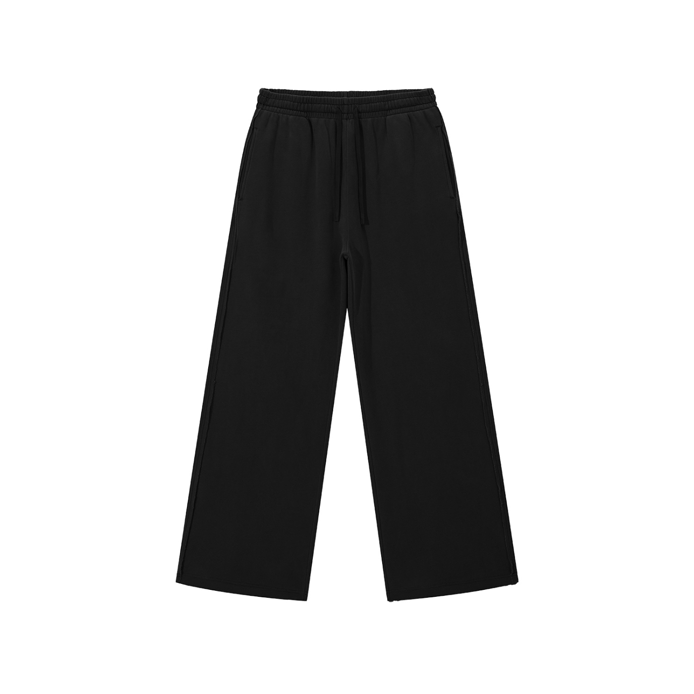 "Brooklyn Republic" Snow Washed Raw Edge Sweatpants