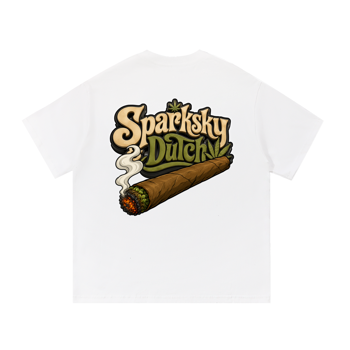 Sparksky & Dutch™ "Sativa Spark" Cotton T-Shirt