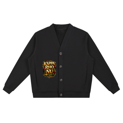 "Kappa Rho Nu" Essential Heavyweight Sweat Cardigan
