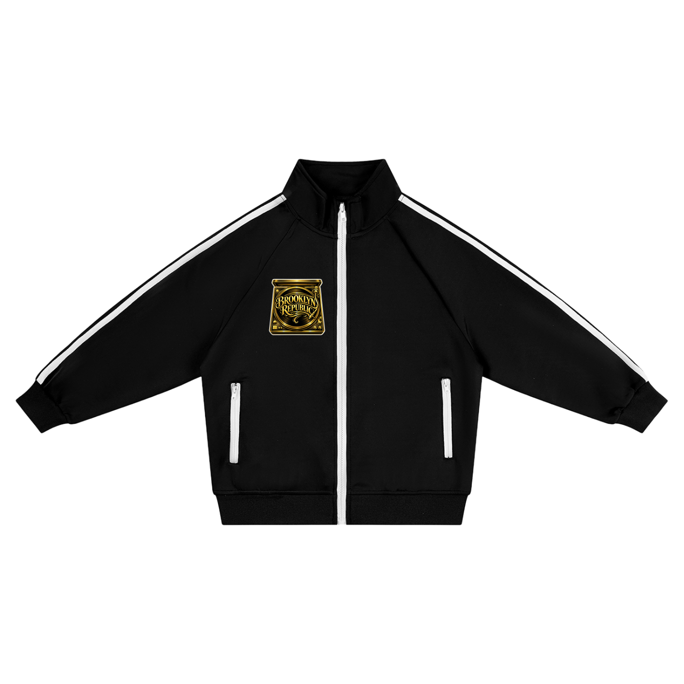 Kids’ Contrast Tape Coach Jacket