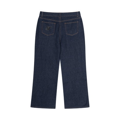 Brooklyn Zoo™ "Dragon Breath" Men's Vintage Wash Denim Jeans