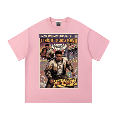 "R.I.P. Uncle Marvin" Cotton T-Shirt